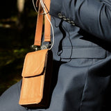 Nateltasche aus Leder