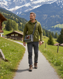 Wandertasche mit Fell