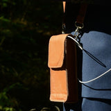 Nateltasche aus Leder